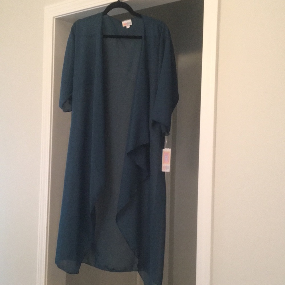 Dark Teal Sheer Lularoe Shirley